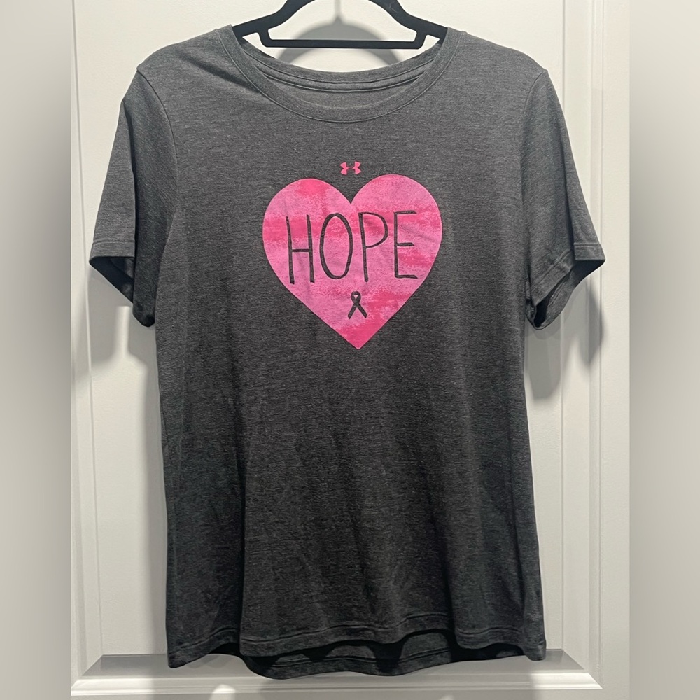 Under Armour Women's "Hope" Semi-Fitted Tee Size L